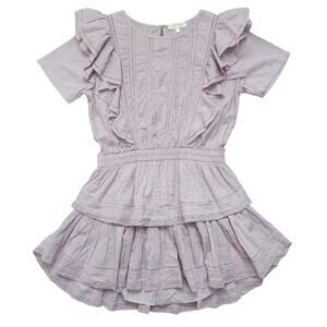 LoveShackFancy Natasha Dress Wisteria Size Large